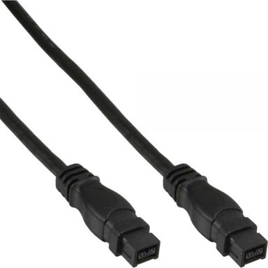 INLINE FireWire kabel 1,8 m 9-pinski, crni
