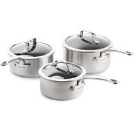 GREENPAN Set lonaca Premiere Casserole, 3-dijelni, nehrđajući čelik