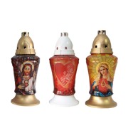 Lampion Staklo 3 D (1)