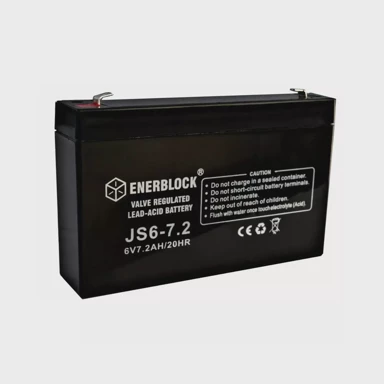 ENERBLOCK AGM baterija 6V 7.2Ah, VRLA, bez održavanja