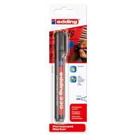 EDDING Permanentni marker, 330/1, klinasti vrh, 1-5 mm, blister, crna