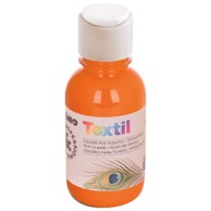 Boja tempera za tekstil 125 ml, narančasta