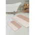 MILA HOME Bež kupaonske prostirke u setu 2 kom 60x100 cm