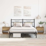 Noćni ormarić 2 kom 45x34x47 cm inženjersko drvo, artisan hrast