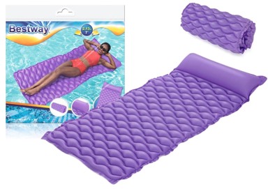 BESTWAY Madrac na napuhavanje 44020, 213x86 cm, ljubičasti