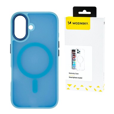 WOZINSKY Maska, Samsung Galaxy S25 Ultra, MagSafe, modna, plava