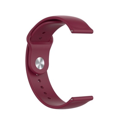 B-STRAP Silicone remen za Garmin Vivoactive 4s, vine red