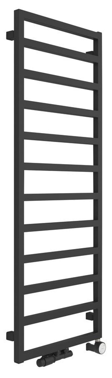 SAPHO Radijator GIANLUCA, 500 x 1350 mm, čelični, crni mat