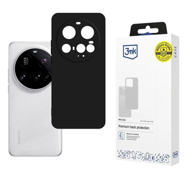 3MK Maskica Matt Case, za Xiaomi 15 Ultra, crna mat
