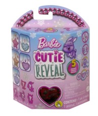 MATTEL Lutka Cutie Reveal Torbica s ružičastim srcem i dodaci HKR38