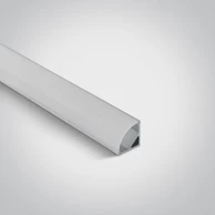 ONE LIGHT Alu profil za led traku 2m+opal difuzor kutni dm7908a/al