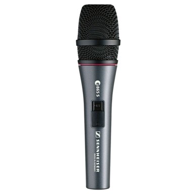 SENNHEISER Superkardioidni kondenzatorski vokalni mikrofon E865-S, s prekidačem
