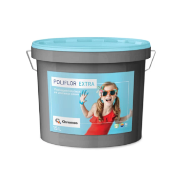 CHROMOS Poliflor Extra boja za unutarnje zidove 10 L