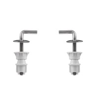 BEMIS Metalni pribor za WC daske L tip