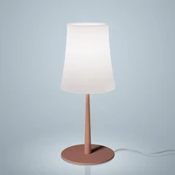 FOSCARINI Stolna lampa Birdie Easy Grande, crvena