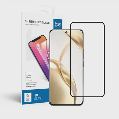 BLUE STAR 5D kaljeno staklo za Honor 200, crno