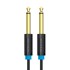 VENTION Audio kabel BAABF TS 6.35mm, 1m, crni