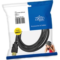 ZED ELECTRONIC HDMI kabel, 2.5 m, verzija 1.4 - HDMI/2,5