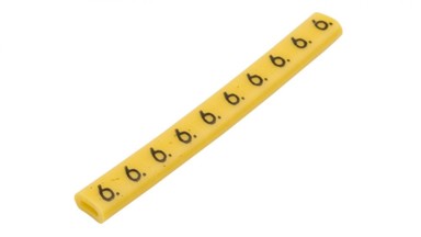 ERGO Oznaka kabela OZ-0/6, 100 kom, žuta