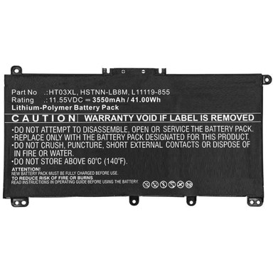 COREPARTS Baterija za HP laptop 38,76Wh Li-Pol 11,4V 3400mAh