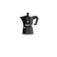 BIALETTI Moka za kavu Moka Exclusive aluminij 3 šalice, crna
