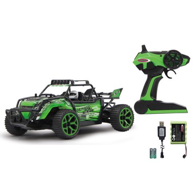 JAMARA Auto na daljinsko upravljanje Derago XP1, 4WD, zeleni, 1:18