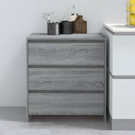 Komoda boja sivog hrasta sonome 70 x 41 x 75 cm od iverice