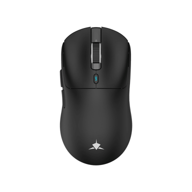 WHITE SHARK Bežični miš GM-9010 Maximus, crni, 26.000 DPI