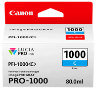 CANON Tinta za printer PFI-1000 C cyan