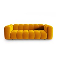 MICADONI HOME Žuta sofa 228 cm Lupine, 230x95x70,05 cm