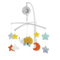 ZOPA Glazbeni vrtuljak Hedgehog, s plišanim igračkama i mehanizmom na navijanje