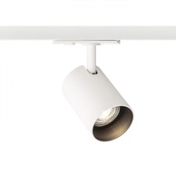 RENDL Reflektor Connor, cilindrični, za 1F šinu, bijela/crna, 230 V, LED GU10, 10 W 