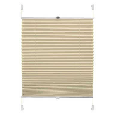 GARDINIA Bež rolete 72, 5x150 cm Plisé Verona 