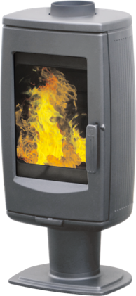 PLAMEN Peć Aria siva