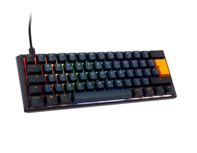DUCKY Gaming tipkovnica One 3 Pro Mini Nazca Line, mehanička, 8000 Hz, Hot Swap, RGB, Cherry MX2A Red, ISO DE