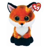 TY Plišana igračka lisica Meadow, 15 cm, narančasta