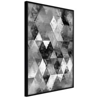 Poster Abstract Diamonds 20x30