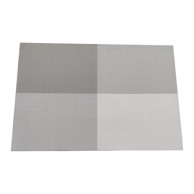 JAHU COLLECTIONS Sivi plastični podmetač 2 kom 30x45 cm Chess 