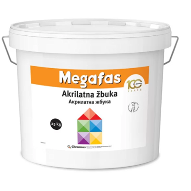 CHROMOS Megafas akrilatna žbuka 25 kg, 2,0 mm Z