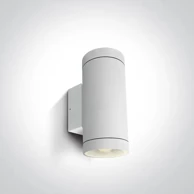 Zidna svjetiljka, 2xE27, PAR30, 20W, IP65, DM67400E/W, bijela