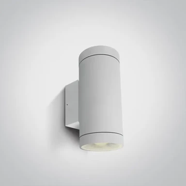 Zidna svjetiljka, 2xE27, PAR30, 20W, IP65, DM67400E/W, bijela
