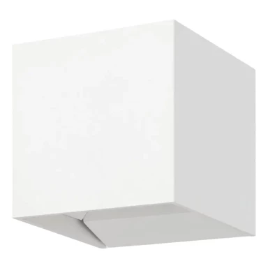 Vanjska zidna lampa, 2xLED, 2x2,8W, 100x100, Calpino 3, 901063, bijela, kocka