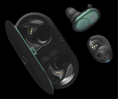 Skullcandy 414-059-8302 headphones /headset Wireless In-ear Calls /Music USB Type-C Bluetooth Black, Grey