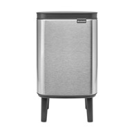 BRABANTIA Željezna kanta za smeće u mat srebrnoj boji 4 l Bo Hi 