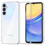 TECH-PROTECT Flexair+ Silikonska maskica za Samsung A15 Prozirna