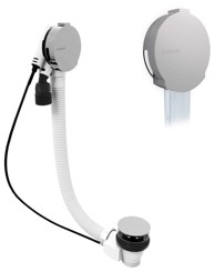 POLYSAN Kadni set s bovden upravljanjem, 1200 mm, čep 72 mm, krom