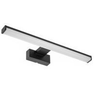 HOROZ ELECTRIC LED Zidna svjetiljka Kanarya, 12W, IP44, crna
