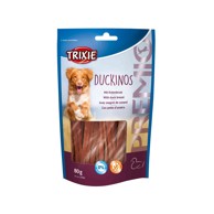 TRIXIE Poslastica za pse Premio Duckinos 80 g