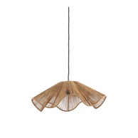 LIGHT & LIVING Viseća svjetiljka u prirodnoj boji sa sjenilom od jute ø 48 cm Fodara 