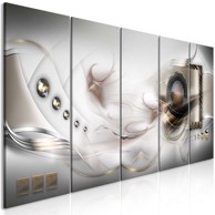 Slika Pearly Mist (iz pet dijelova) Narrow 200x80